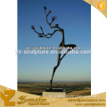 outdoor decoration casting bronze abstrac sculpture of forest fairy